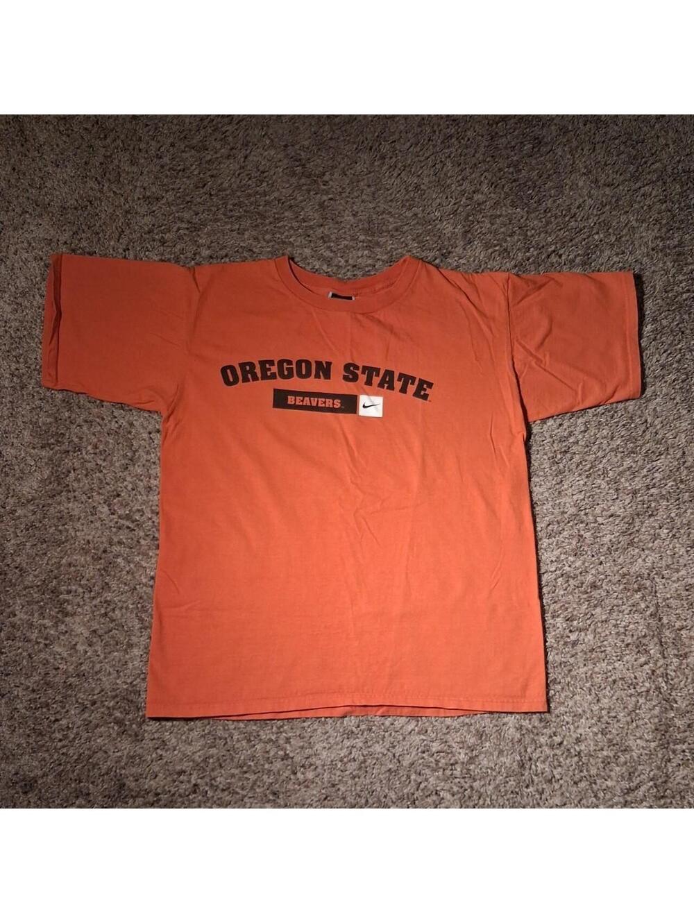 Nike Men's Orange Tshirt
